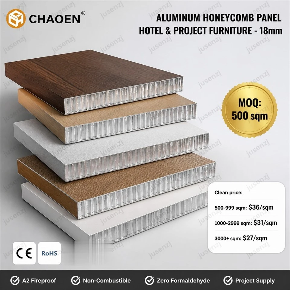 Interior Aluminum Wood Honeycomb Furniture Panel For Hotel suppliers Interior Aluminum Wood Honeycomb Furniture Panel For Hotel suppliers