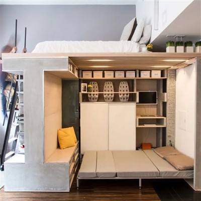 Aluminum Loft Bed