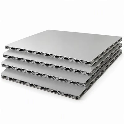 Anodized Aluminum Corrugated Core Panel