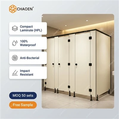 Compact Laminate (HPL) Toilet Partition System
