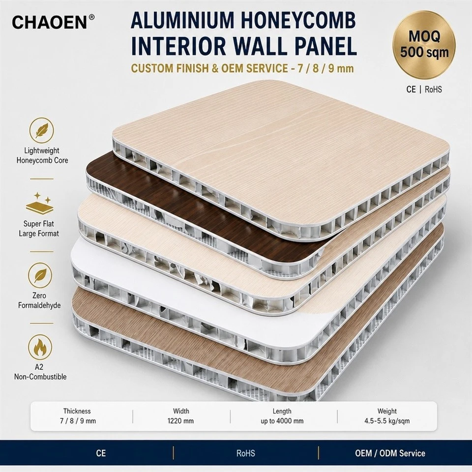 Wholesale Low Price Aluminium Honeycomb Interior Decoration Wall Panels-CHAOEN factory Wholesale Low Price Aluminium Honeycomb Interior Decoration Wall Panels-CHAOEN factory